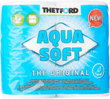 Aqua Soft Toiletpapir Bærbart toiletpapir 4 ruller/flasker Campingtoiletter Udendørscampingtoiletpapir