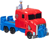 Transformers Earthspark Spin Changer Optimus Prime Figur (20 cm) med Robby Malto Figur (5 cm) fra 6 Action Figures Naty Shop