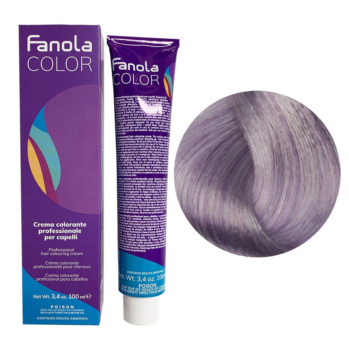 Fanola crema colore Farvecreme 7.0 Blond, 100 ml