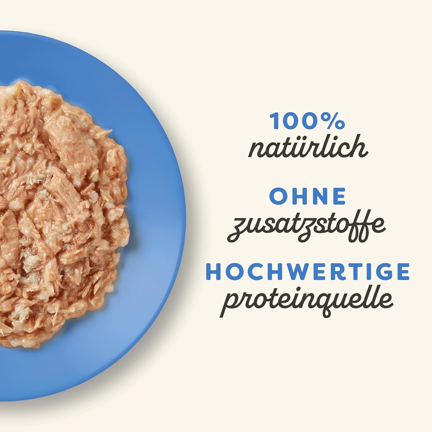 Applaws 100% naturlig Nassfutter für Katzen, Thunfischfilet mit Krabben in Brühe - Packung mit 12 x 70g Beuteln