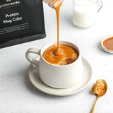 Protein Works Protein Tassenkuchen | Chokoladecreme | Dieser Köstliche Nachtisch Ist Sehr Protein- Und Ballaststoffreich| 500G Blanding til bagning og madlavning Naty Shop