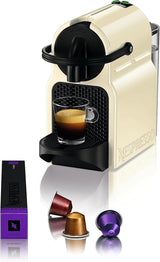 Nespresso kapsel espressomaskine De'Longhi EN 80.B Inissia, højtrykspumpe og energisparefunktion, automatisk slukning efter 9 minutter, kopvolumen til espresso og lungo, 0,7 l vandtank, sort