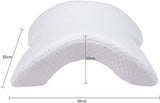 MINGZE Multifunktionel Memory Foam Pude Nakkepude Skum, Bue U-formet Nakkepude, Slow Rebound Sovepude Rebound Pressure Pude, Pude Is Silke til Hånd- og Nakkebeskyttelse Cervikal Ortopædiske Puder Naty Shop