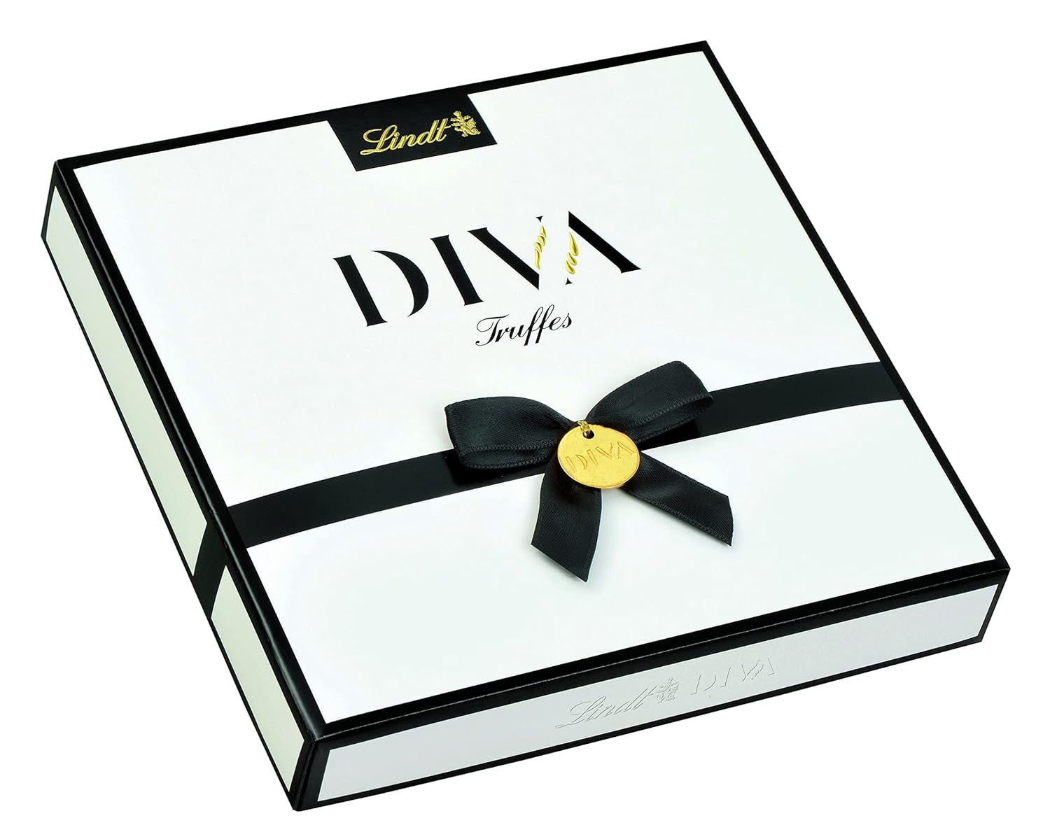 Lindt - DIVA Pralinés, chokoladebolsjer i 4 lækre sortimenter Naty Shop 182 gram Collier