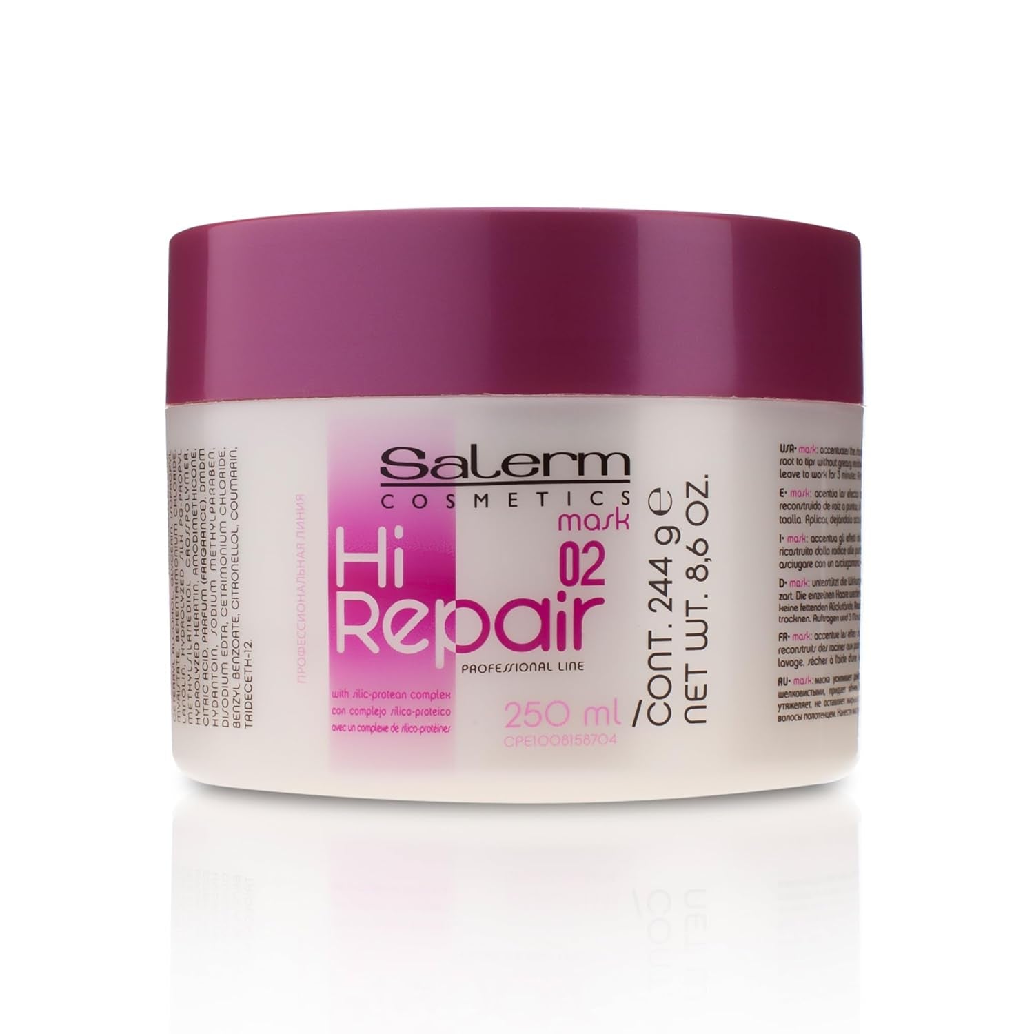 Hi Repair Mask 02 250 ml Naty Shop Hair Mask 250 Ml (1 pakke)