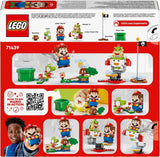 LEGO Super Mario Adventure med interaktiv Mario, Junior klovnevognssæt, Toy Yoshi, Nintendo-gave til drenge, piger og spillere fra 6 år og opefter 71439 byggesæt Besuche den LEGO-Store