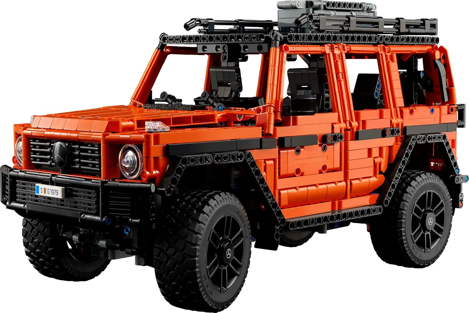 LEGO Technic Mercedes-Benz G 500 Professional Line, G-klasse bilmodelbyggesæt, Voksengave, Luksus terrængående køretøjssæt, Mercedes samleobjekt, Legetøjsbil 42177 Byggesæt Besuche den LEGO-Store