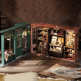 Magic Shop dukkehus med støvdæksel DIY Miniature dukkehus møbelsæt 1:24 Kreativ gave til børn Teenagere Fødselsdagsgave