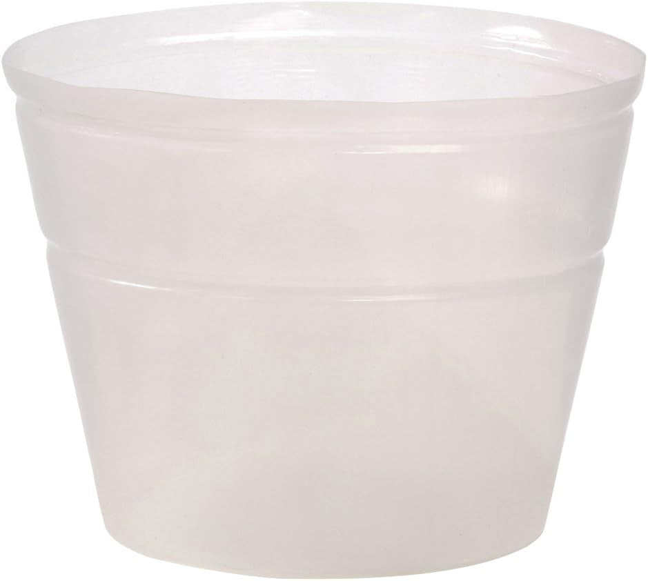 Dehner grydestøtte, fleksibel, Ø 40 cm, højde 31 cm, plast, gennemsigtig
