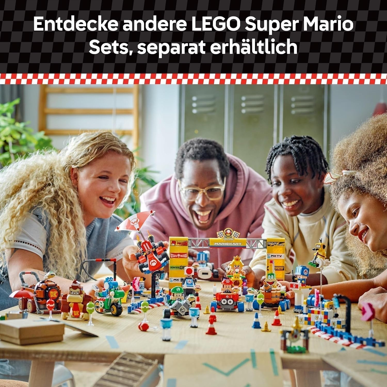 LEGO Mario Kart - Baby Mario vs. Baby Luigi Nintendo samlerfigurer 2 Bygbare Speedmen-legetøjsgave til drenge, piger og spillere i alderen 8+ Eventyrlegetøj 72034 Byggesæt Besuche den LEGO-Store