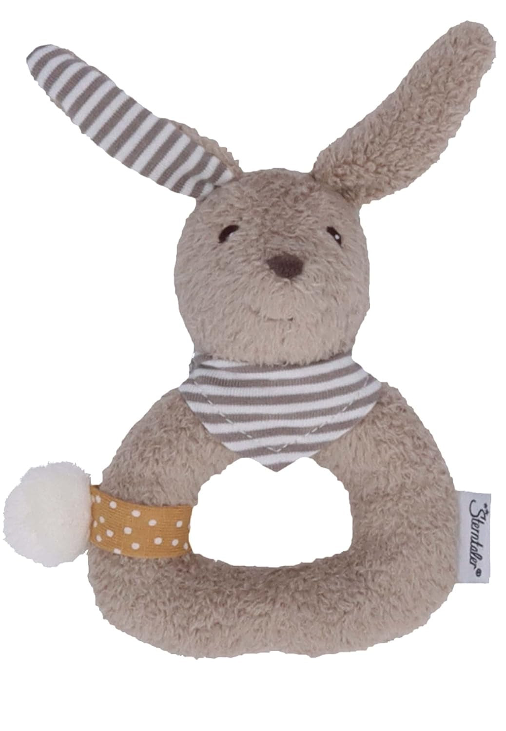 Sterntaler baby unisex fangelegetøj børnefangelegetøj happy bunny - børnefangelegetøj, børnefangelegetøj, børnelegetøj - brun Legetøj Bebe Naty Shop