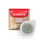 Caffè Borbone komposterbare Kaffeepads, Rote Kaffeemischung - 150 Pads - Kompatibel med ESE System Papier Pads 44 mm