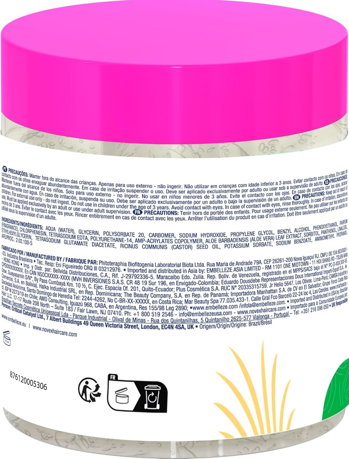 Hårelastik NOVEX My Little Curls Børn - Bad og Hudpleje Naty Shop