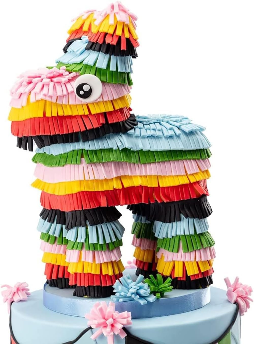 Ekstra Fondant Chokoladebrun 1 kg - Ekstra elastisk fondant med vaniljesmag, perfekt til dækning af kager - Chokoladebrun - 1 kg Sukkerpasta Naty Shop