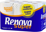 Renova Super White toiletpapir - 12 ruller