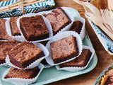 Mix Für Fudge Brownie: Einfach Zu Berübenender, Extrem Fudgy Brownie Mit Richem Schokoladengeschmack, Halal. 500 G. Blanding til bagning og madlavning Naty Shop
