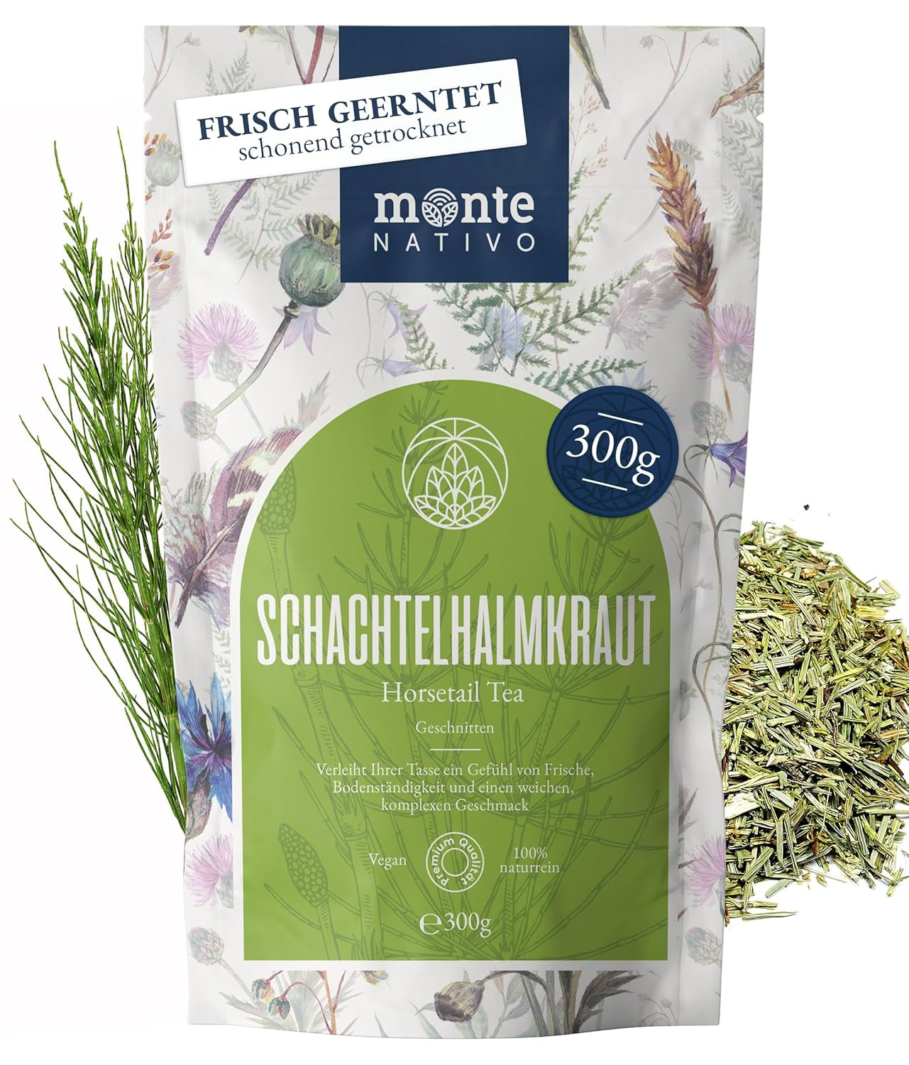 Monte Nativo Ceremonial Matcha Powder (40g) - perfekt til matcha te, lattes og smoothies - grøn te fra Japan - ceremoniel kvalitet, i metalæske - 100% ren, glutenfri, fint malet