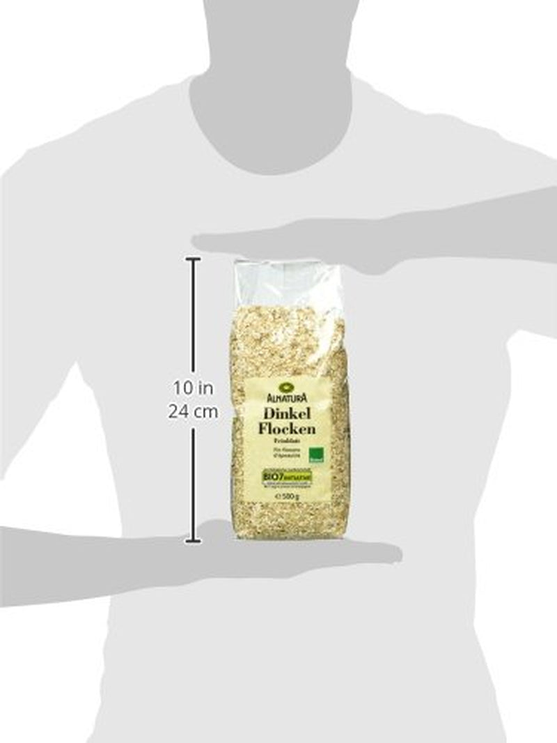 Økologiske speltflager, fine flager, 500g