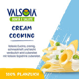 Condisoia creme, ideel madlavningscreme til personer med laktoseintolerance, veganere og vegetarer, alsidig i køkkenet, 6 x 200 g