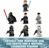 LEGO Star Wars Imperial Star Destroyer, rumskibssæt, byggelegetøj, Darth Vader og Cal Kestis legesæt, fødselsdagsgave til drenge, piger og fans 75394 Byggesæt Besuche den LEGO-Store