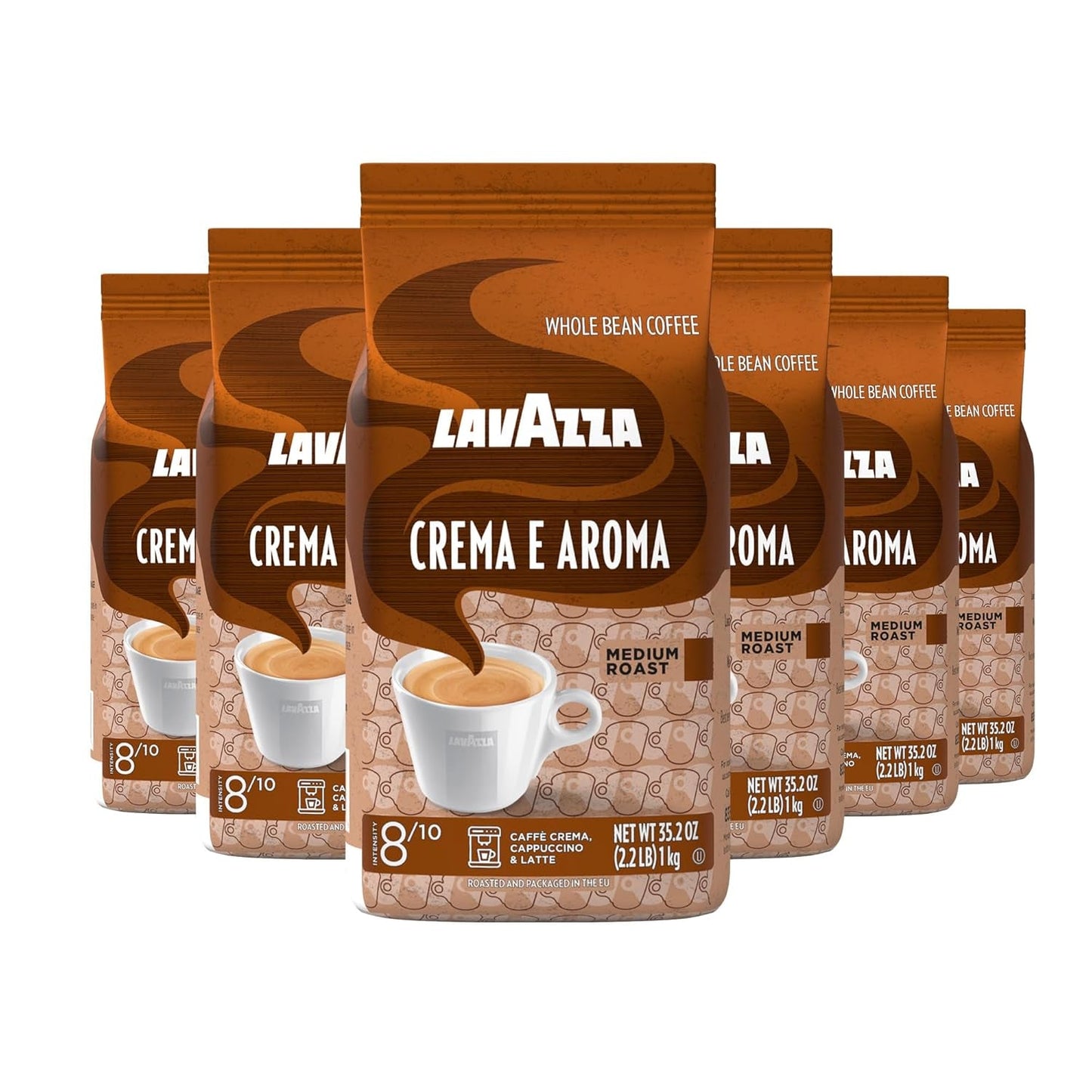 Lavazza Creme E Aroma Bohnen 6x1kg