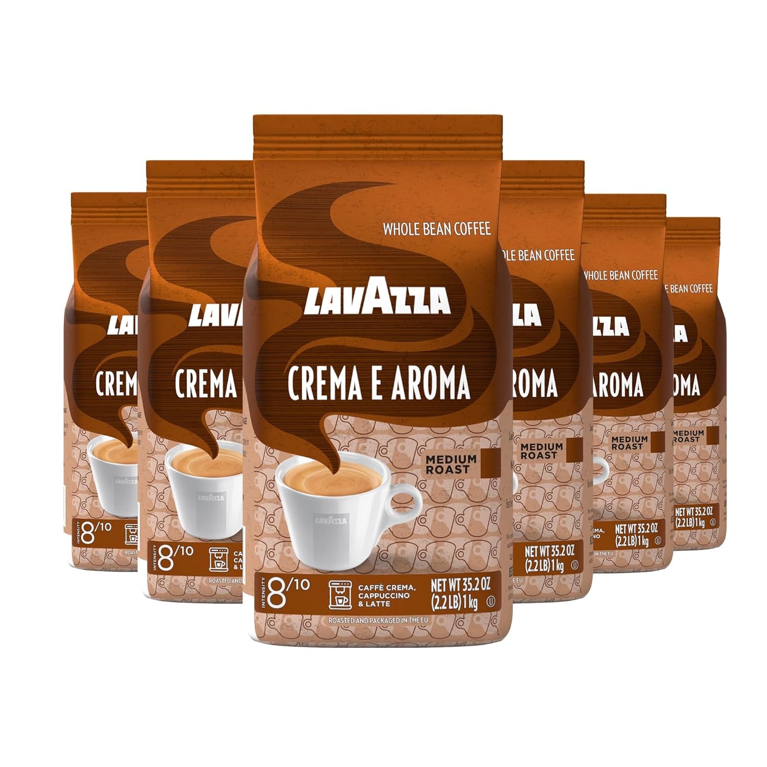 Lavazza Creme E Aroma Bohnen 6x1kg