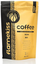 Kaffebønner 250 g – Arabica og Robusta espressobønner af høj kvalitet, håndristede i træ, for den fyldige og aromatiske smag af kaffebønner