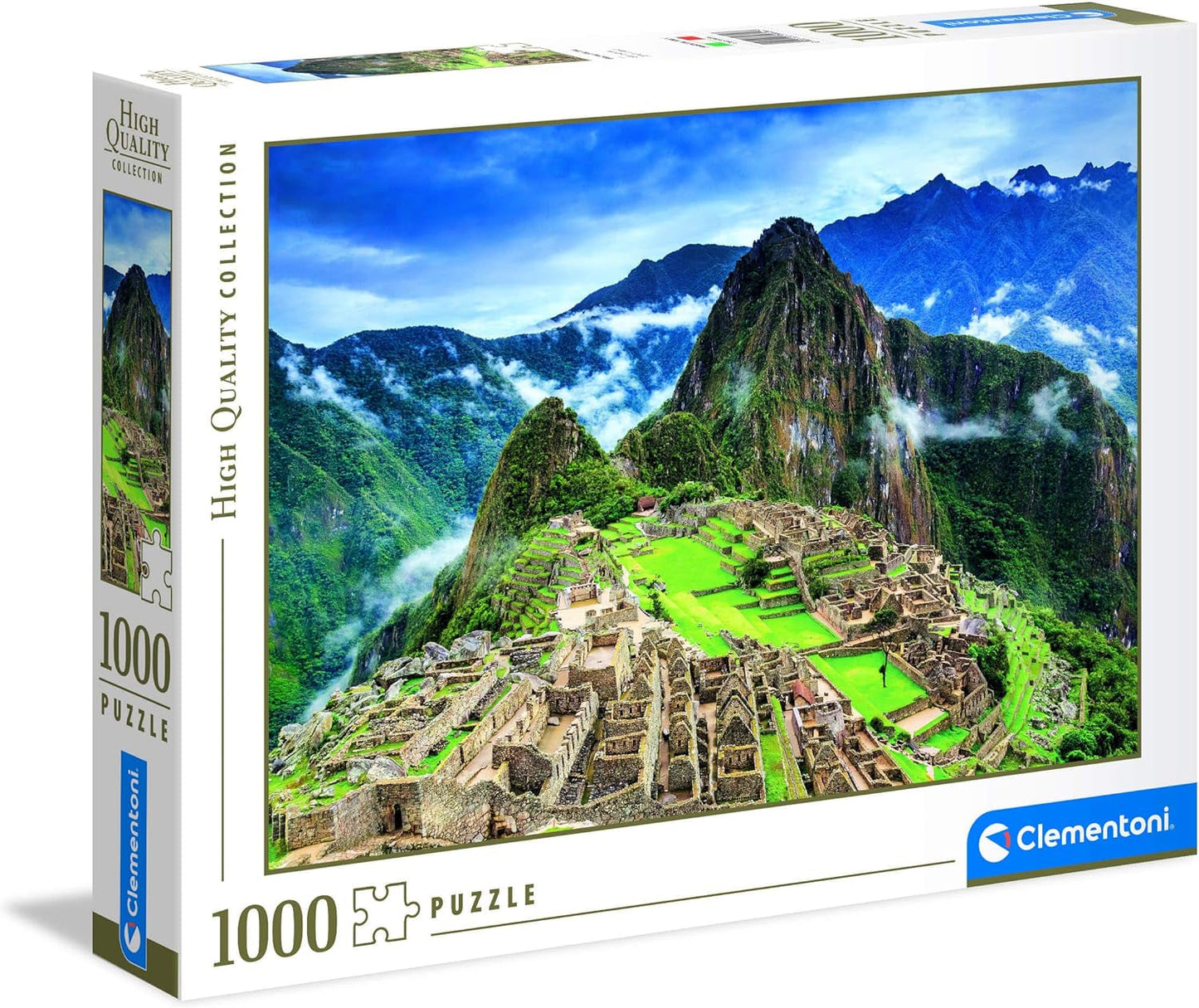 Clementoni 39604 Machu Picchu - Puslespil 1000 brikker fra 9 år, Farverigt puslespil til voksne med dristige farver, Færdighedsspil for hele familien, God gaveide Puslespil Naty Shop
