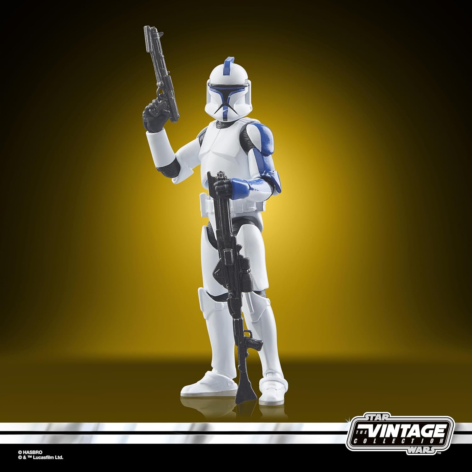 Star Wars the Vintage Collection Clone Trooper Lieutenant (Teth), Star Wars: Ahsoka Action Figur, 9,5 cm Actionfigurer Naty Shop