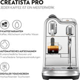 Sage Nespresso Creatista Pro espressomaskine, rustfrit stål, børstet rustfrit stål