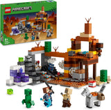 LEGO Minecraft Badlands Mine Videospil Minelegetøjssæt til drenge og piger i alderen 8+ Sjov byggeklodser Eventyrsæt Fødselsdagsgave 21263 Byggesæt Besuche den LEGO-Store Standardtitel