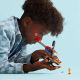 LEGO City Brandvæsen Helikopter, helikopterlegetøj og pilotfigursæt, brandhelikopter til en fantasifuld legeoplevelse, gave til børn, drenge og piger fra 5 år 60411 Byggesæt Besuche den LEGO-Store