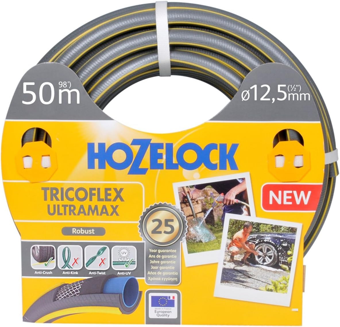 Slange Hozelock Tricoflex Ultramax 25 m (diameter 12,5 mm)
