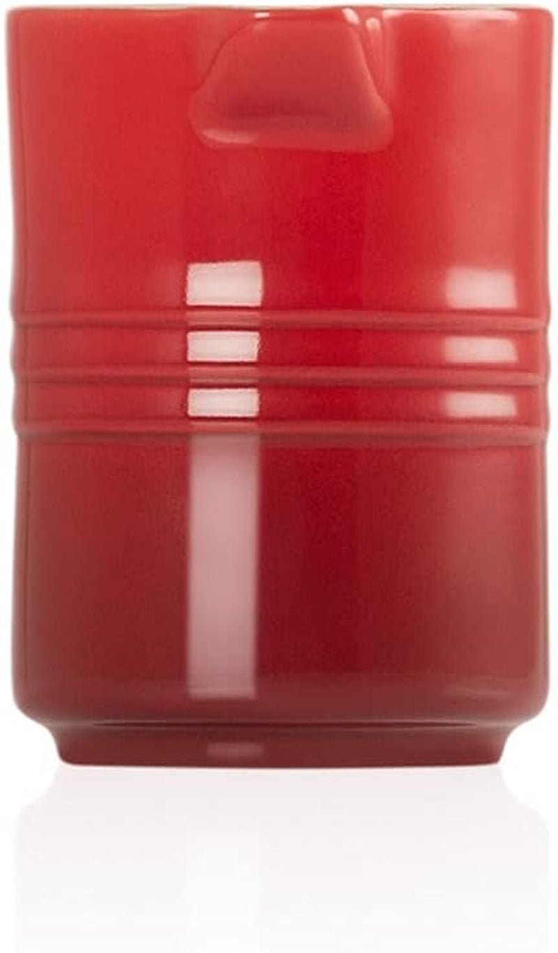 Le Creuset mælkekrus i stentøj, 150 ml, kirsebærrød, 91051700060099