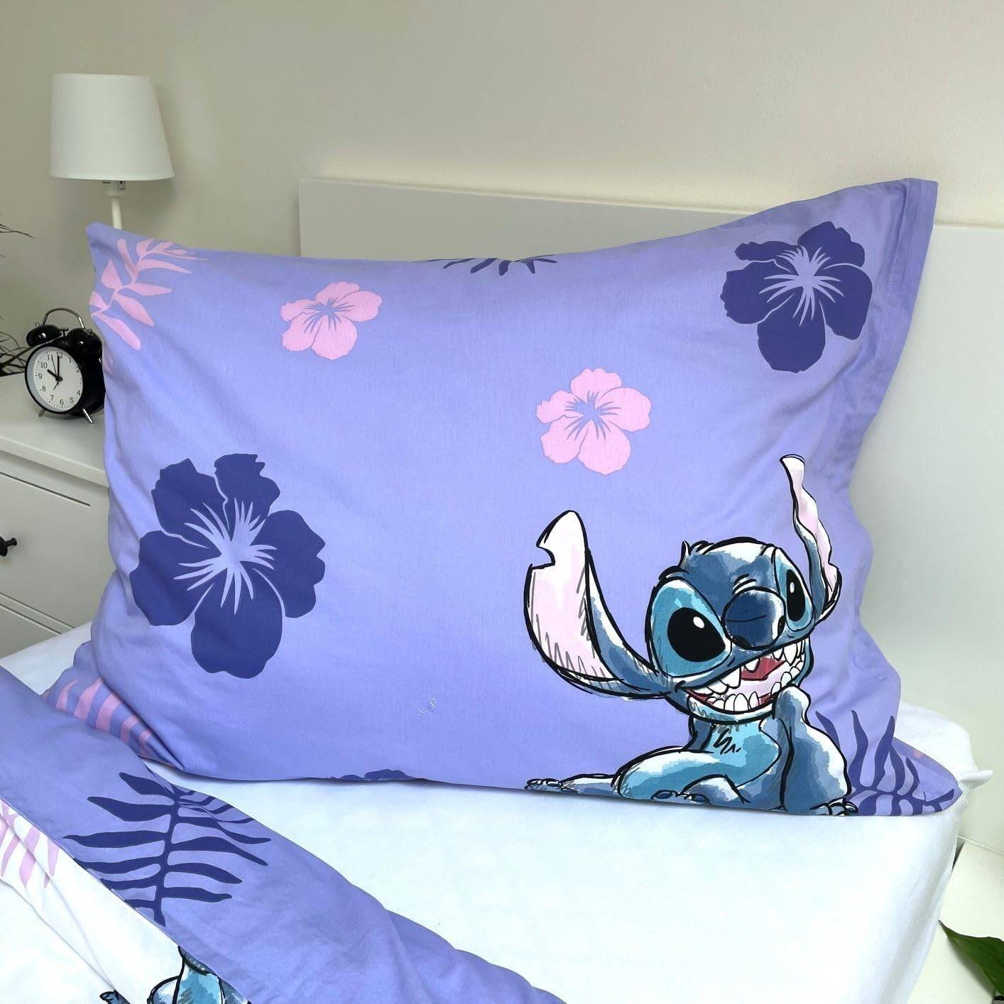 Lilo and Stitch 2-delt sengetøj til børn, 100% bomuld Sengetøj - børn Naty Shop