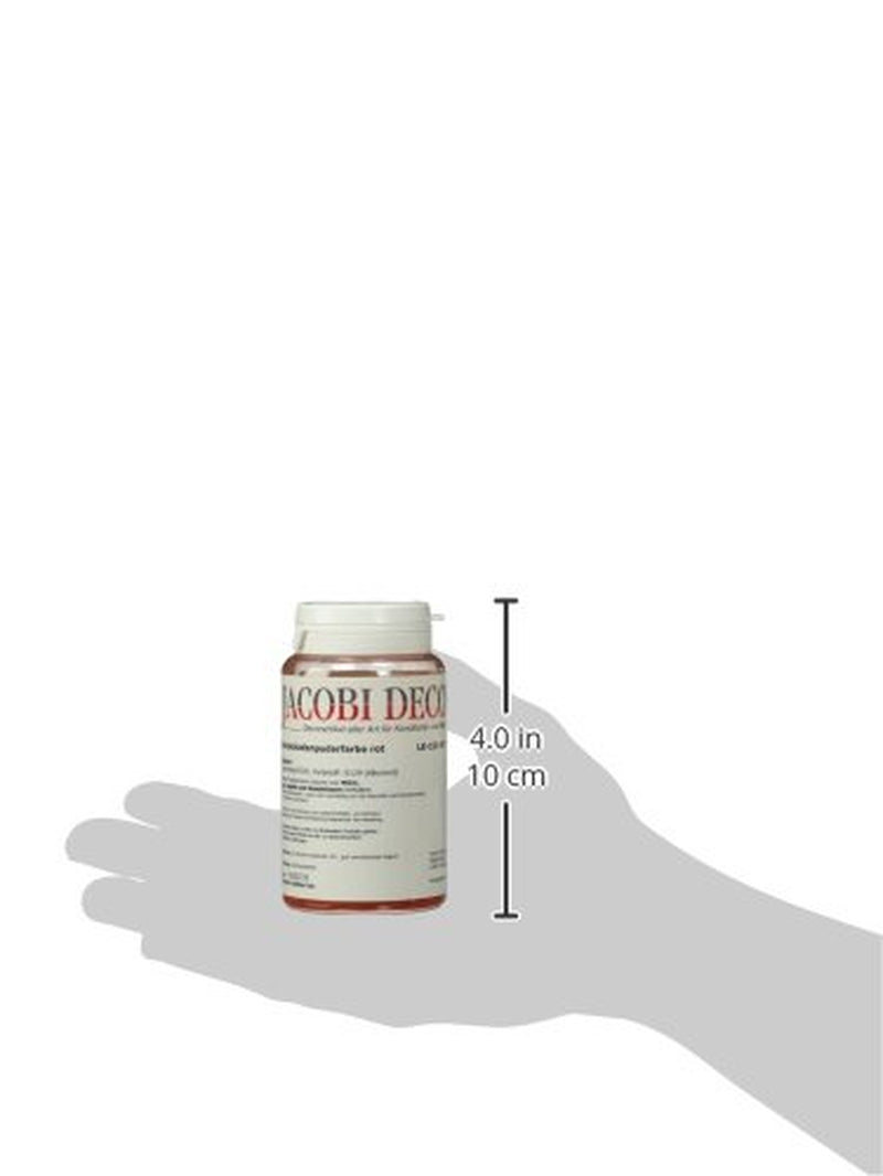 Cake Company Fat Soluble Powder Red Dye (1 x 25g) | Ideel til farvning af mad Metallisk effekt