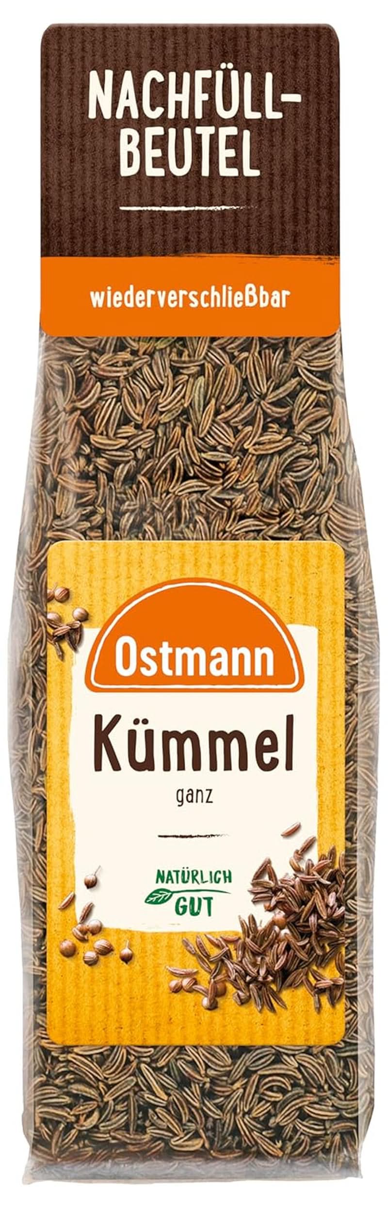 Ostmann - Hel spidskommen, til smag til brød og kager, 40 gram Condimente Naty Shop