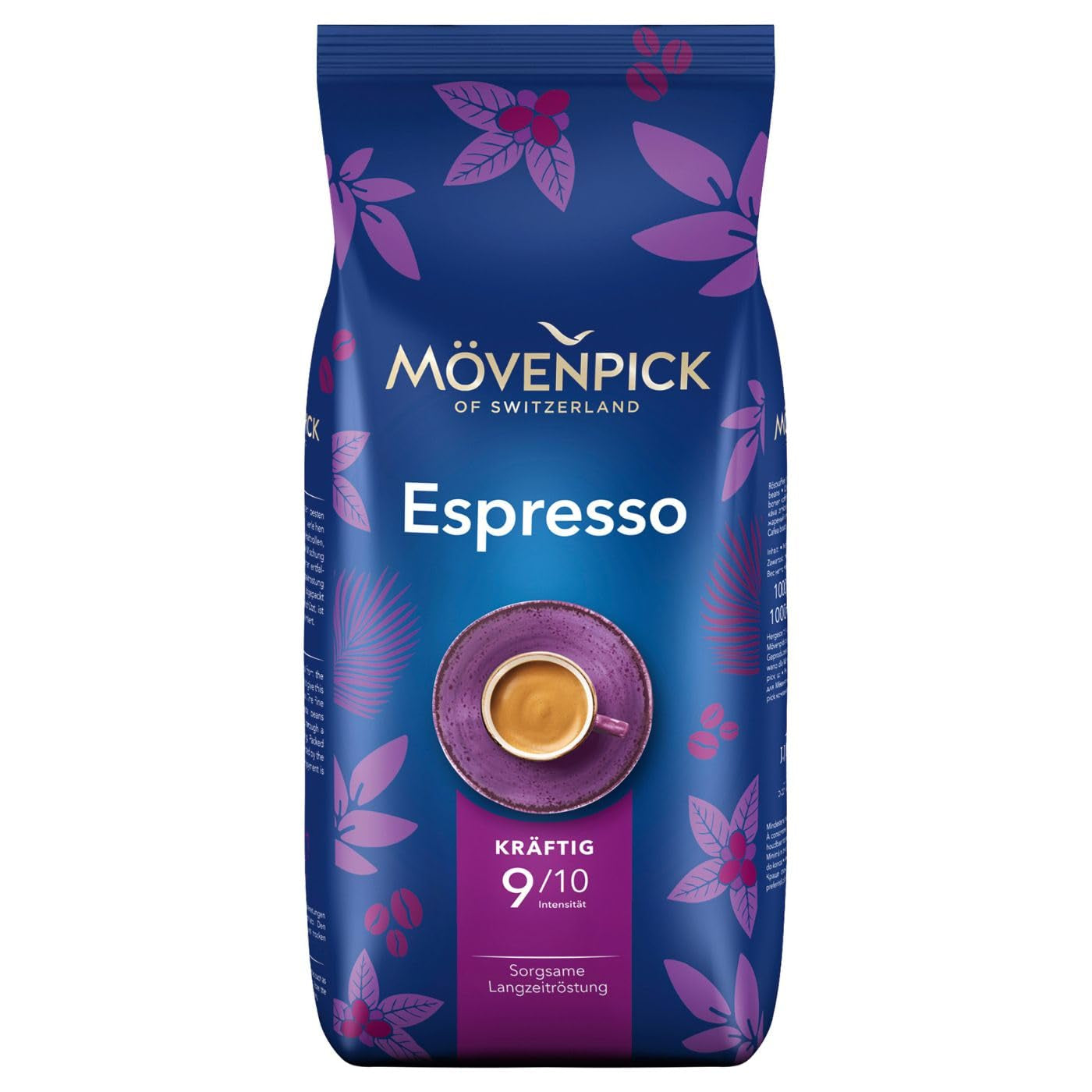 Mövenpick BARISTA ESPRESSO kaffe, 6 bønner x 1000g