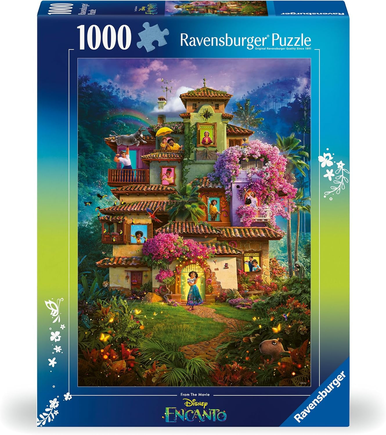 Ravensburger Puslespil 12000608 - Encanto - 1000 brikker Disney Encanto Puslespil For voksne og børn fra 14 år Puslespil Naty Shop