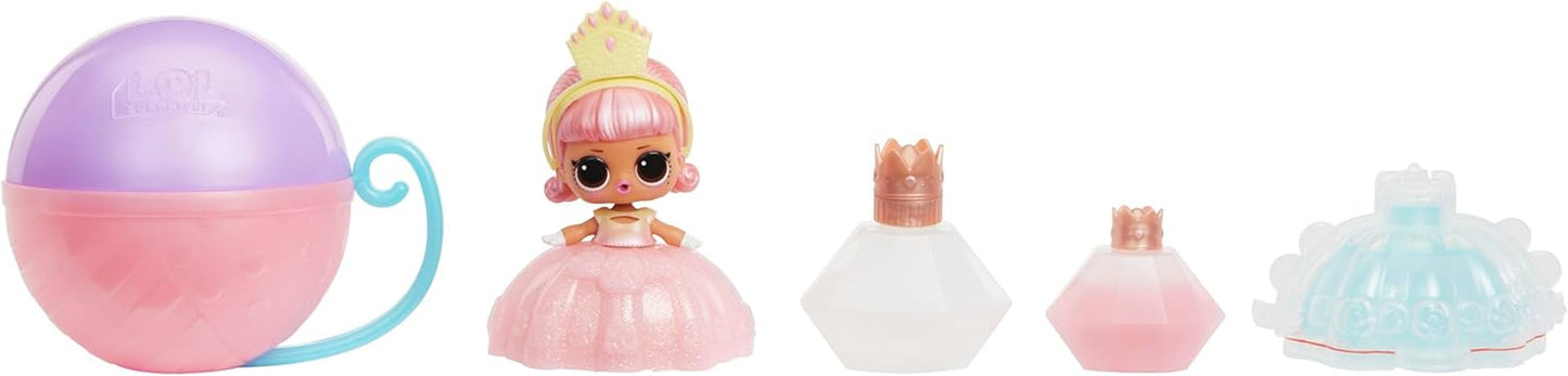 LOL overraskelse! Princess Tots - Inkluderer 1 dukke, pansret emballage, 2 malinger til at skabe en prinsessekjole, 8 dukker til at samle