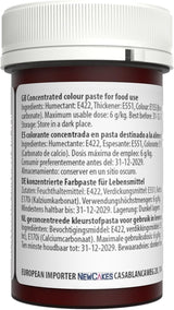 Sugarflair brun madfarvepasta, højkoncentreret pastelfarve til smørcreme, fondant, royal glasur, kagepynt og meget mere! Levende madfarve! - 25 g