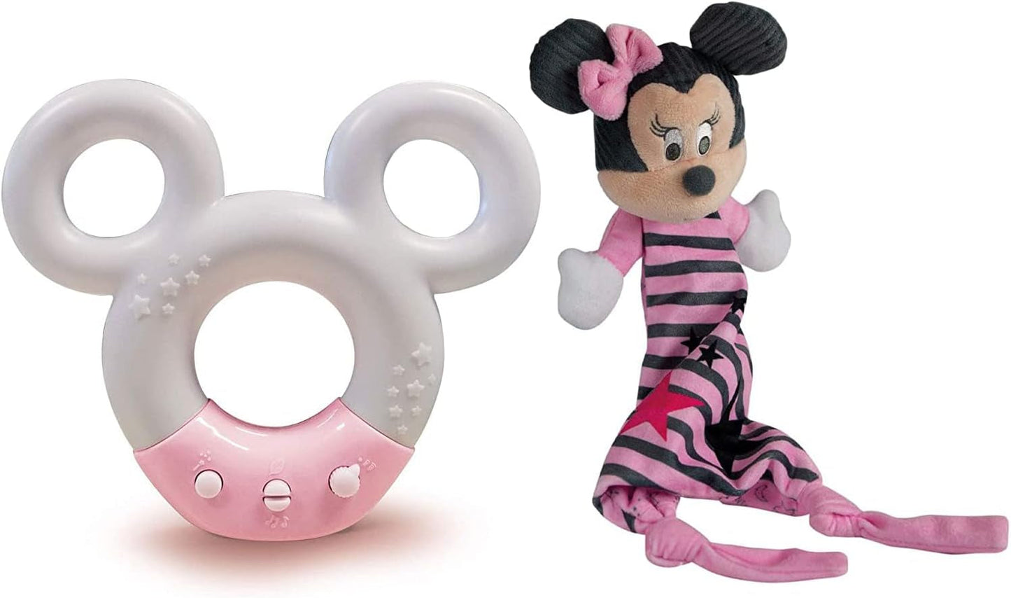 Clementoni 17396 Disney Baby Minnie Lyd & Farve Lampe Natlys Hvid Musik 0 måneder + Legetøj Bebe Naty Shop Baby Minnie Lampe