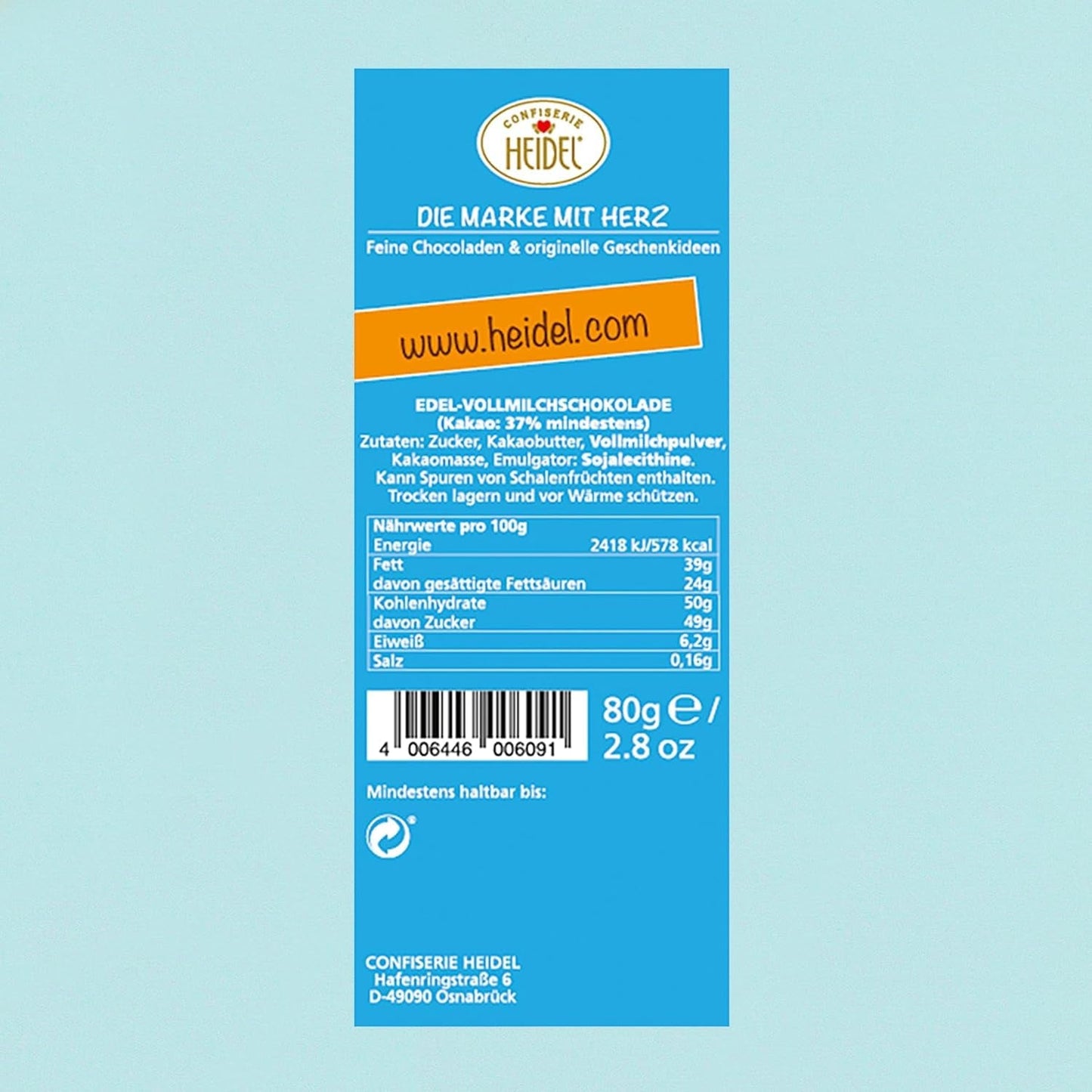 Heidel Thank You mælkechokoladebarer 3x80g, 16 minibarer á 5g pr. pakke, Forskellige udtryk for taknemmelighed, Udsøgt gaveidé