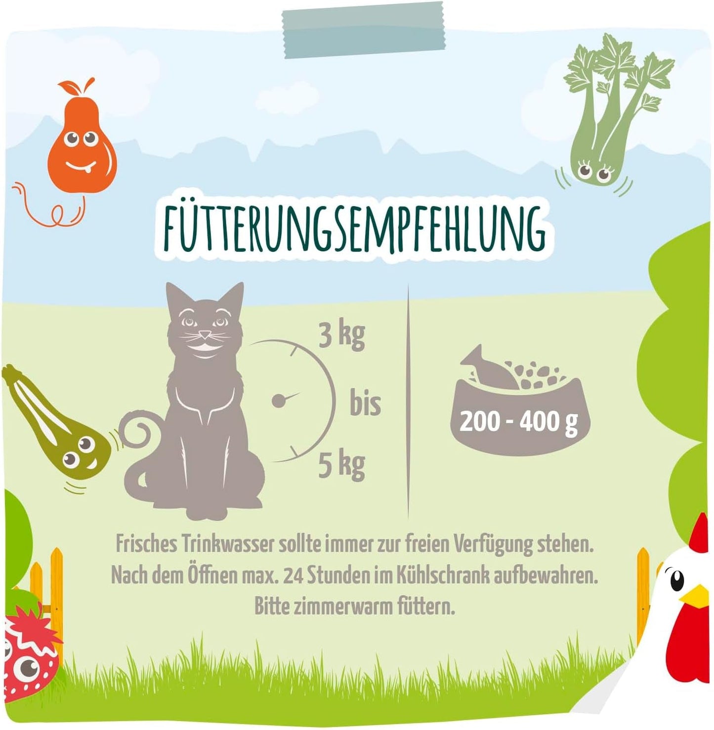 MjAMjAM - Premium Nassfutter für Katzen - Chicks & Friends Box, 9er Pack (9 x 300 g), getreidefrei mit extra Fleisch