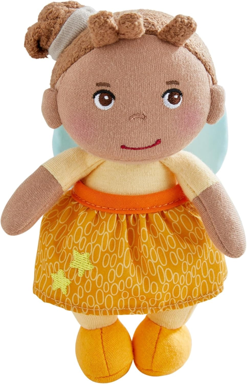 HABA Guardian Angel Holly - Blød stofdukke (15 cm), perfekt velkomstgave til babyer og småbørn - Vaskes ved 30 °C - 2011871001