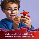 LEGO NINJAGO Kais Drage Spinjitzu Spinner - Action Ninja Legetøj med 2 Minifigurer - Lille legesæt til børn - Gaveidé til drenge og piger fra 6 år og opefter 71823 Byggesæt Besuche den LEGO-Store