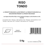 Økologiske runde ris 5 kg