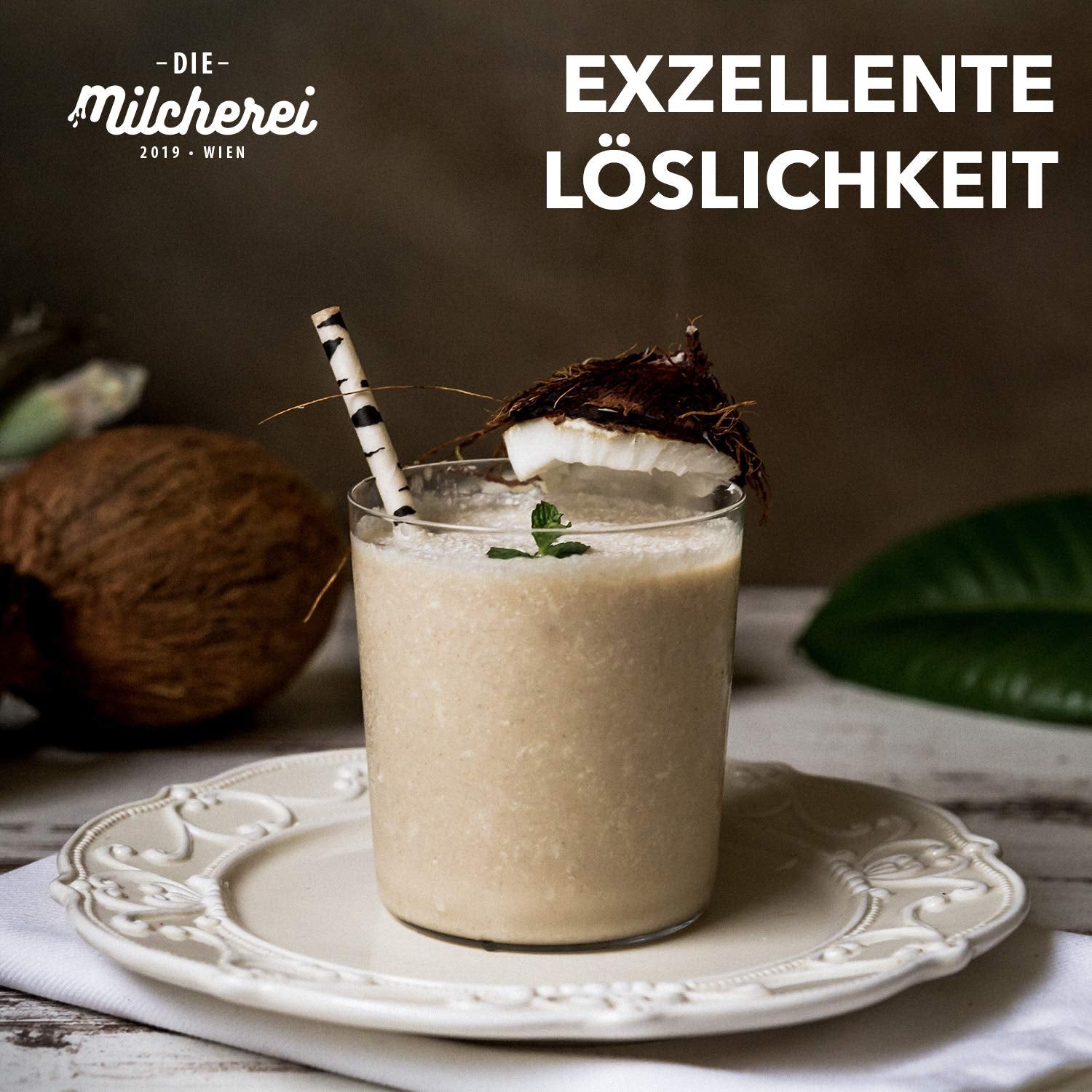 Kokos-Nuss-Milch-Pulver MILCHEREI Kokosshake Curry Thai 800 g