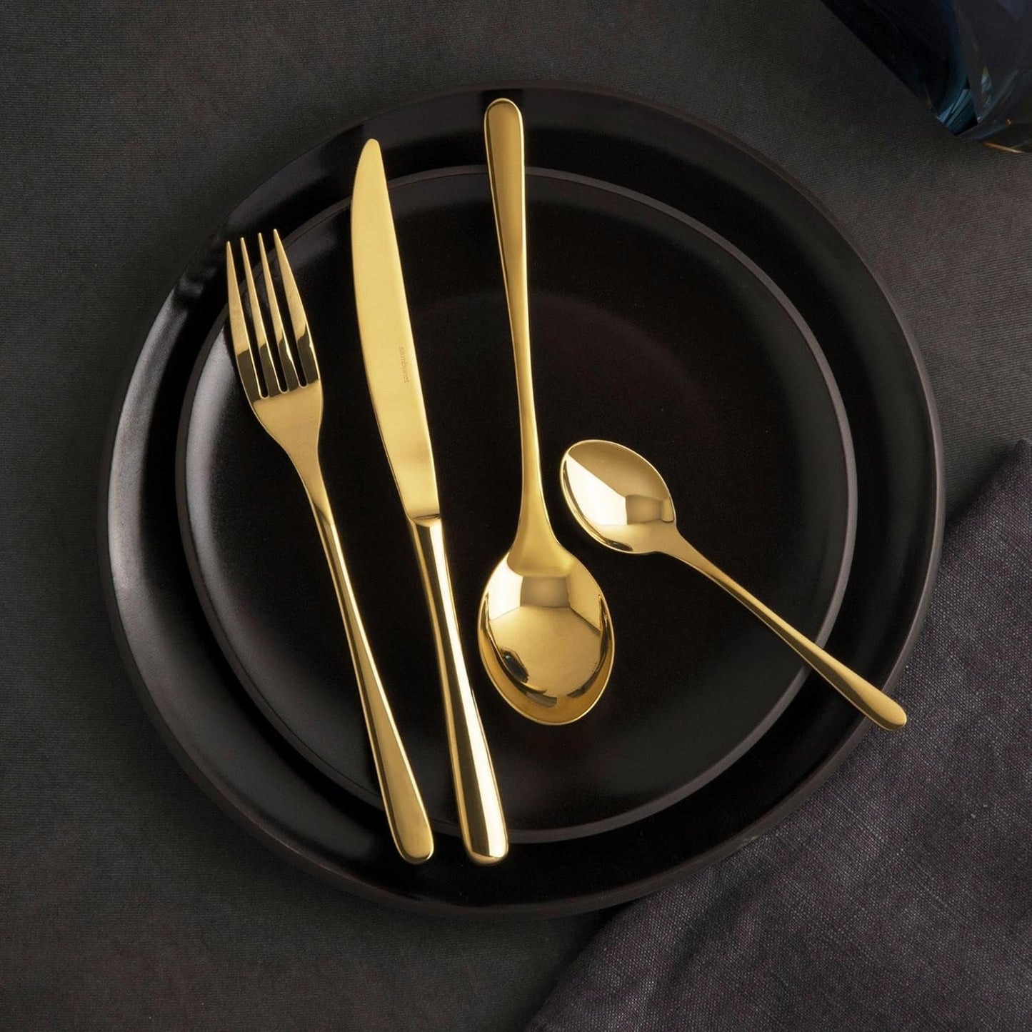 Sambonet 52553G81 - Taste Golden bestiksæt 24 dele Kitchen Naty Shop