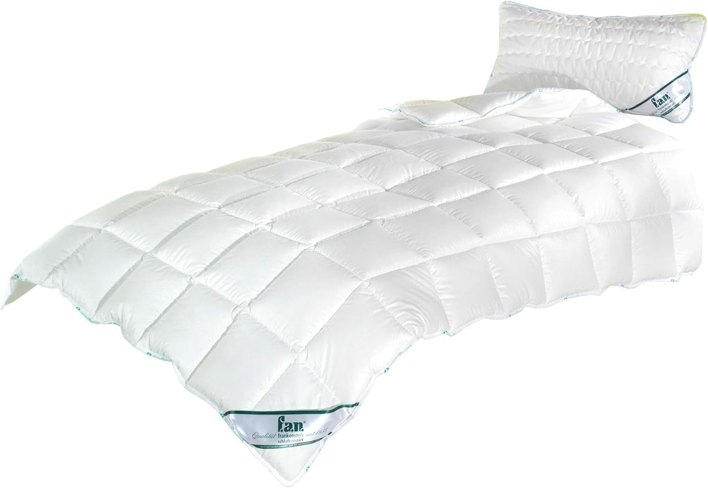 F.A.N. Frankenstolz 53300-10133-19 Let quiltet seng / F.A.N. Medisan / 135 X 200 Cm, natur Dyner og dyner Naty Shop Quiltet seng Duo 135 X 200 Cm